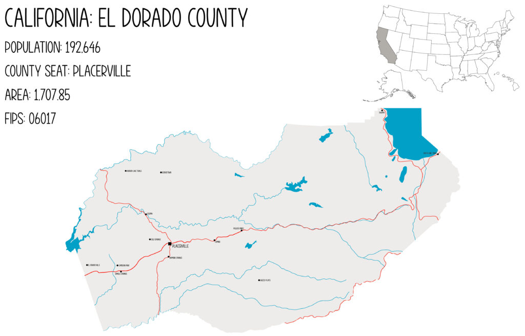 El Dorado County Map | Vote Chris Cockrell for Supervisor of El Dorado County District 2